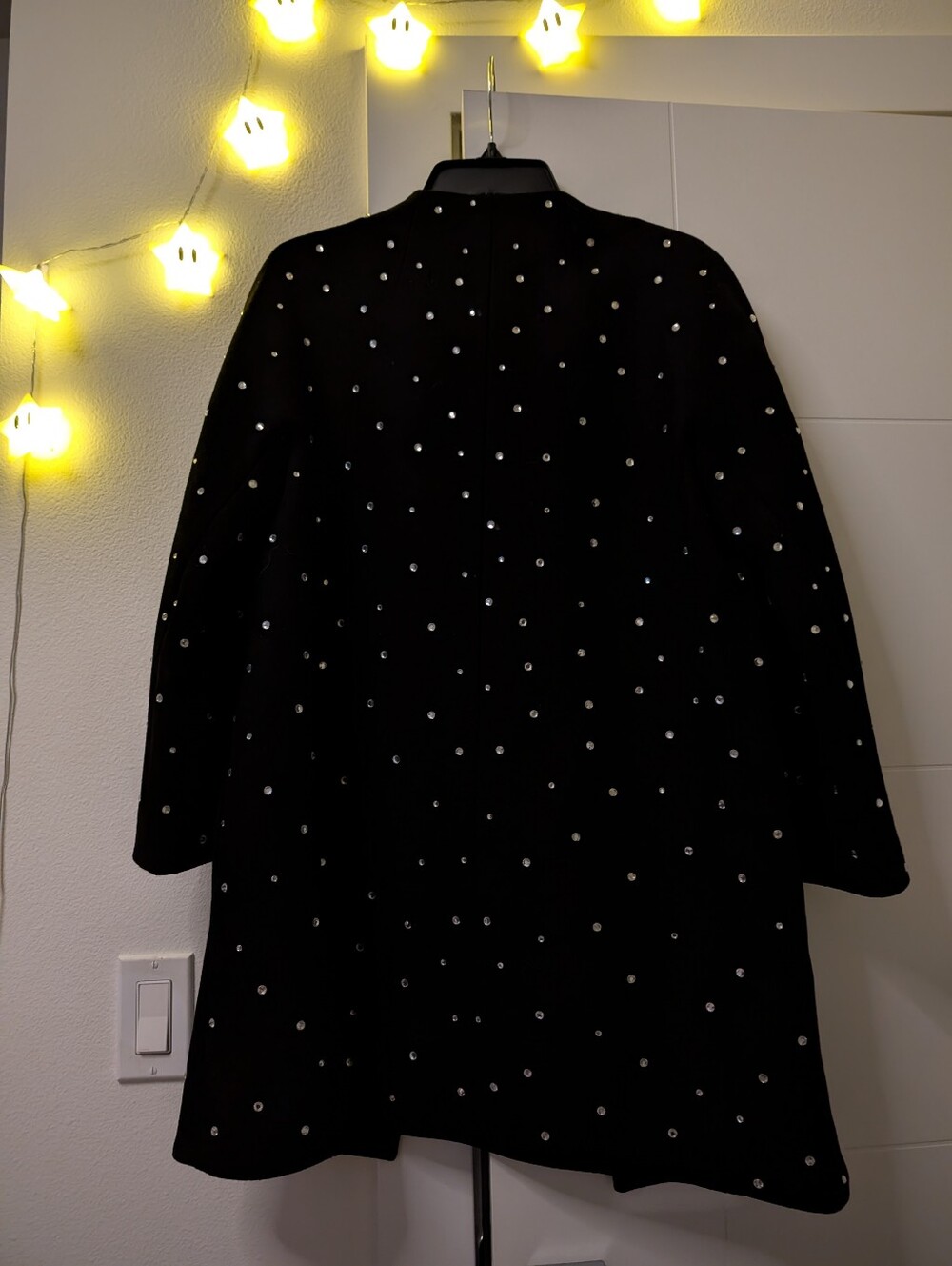 Kate Spade Dorothy Bow Rhinestone Coat View 3